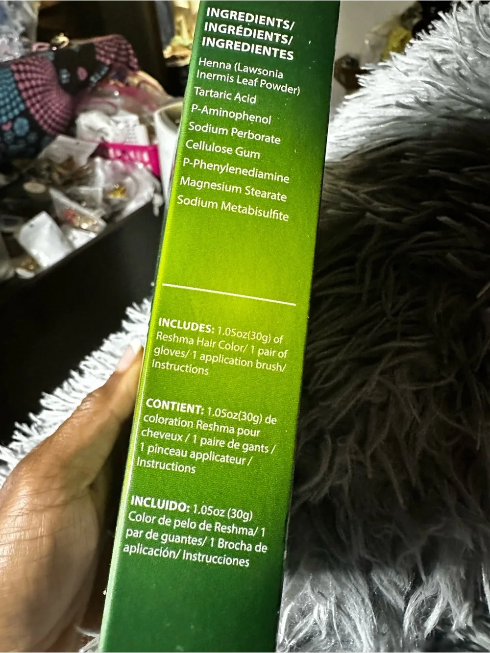Natural Dark Brown Henna Hair Color - Rich Conditioning Semi-Permanent